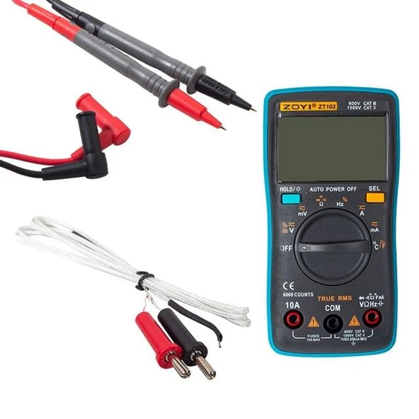 Zoyi ZT-102 Dijital Ölçü Aleti - Resim 2