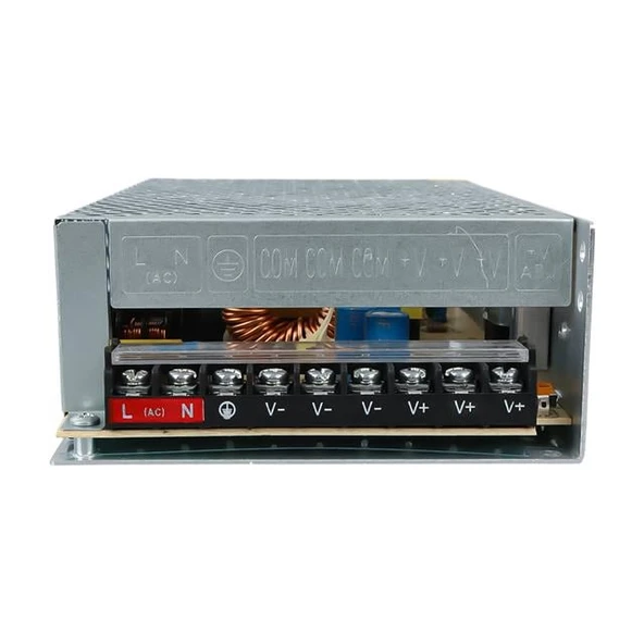 Powermaster PM-15029 12 Volt - 20 Amper - 240 Watt Metal Kasa Adaptör - 4