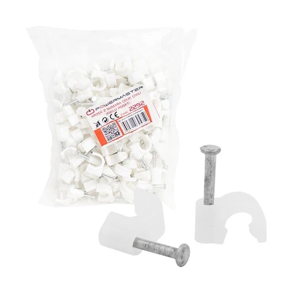 Kroşe 2 Numara Çelik Çivili 100'lü Paket