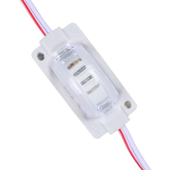 Powermaster 12 Volt 0.6 Watt RGB 2835 85 X 73 Mm IP65 240 - 260 Lümen 180 Derece Modül Led