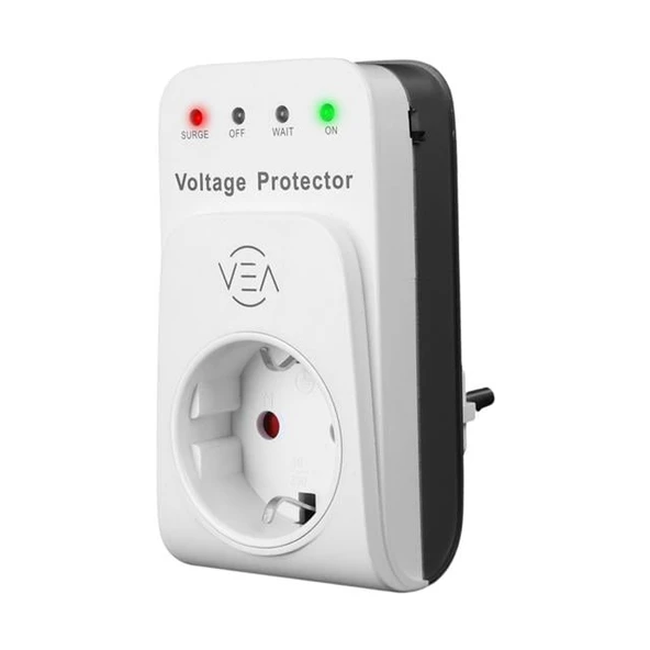 Vea VE-25531 15A 3520W Akım Korumalı Priz Aşırı Yüksek Gerilim