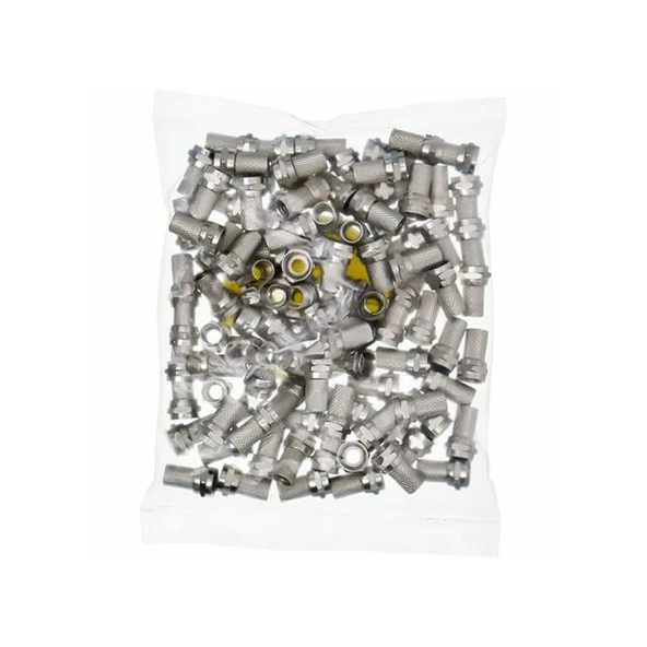 Fully E-320A RG6/U4 18Mm Geniş F Konnektör (100Lü Poşet) - 3