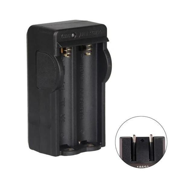 PowerMaster PMR-W013 4.2 Volt 650 mAh 18650 Pil Şarj Cihazı - 1