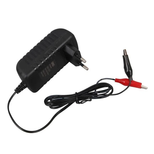 Weko 7.2 Volt - 1 Amper Krokodil Uçlu Priz Tipi Yerli Üretim Akü Şarj Adaptörü - 3