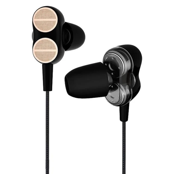 Lenovo Lecoo EH102 3.5 Mm Jacklı Siyah Kablolu Kulak İçi Mikrofonlu Kulaklık - 2