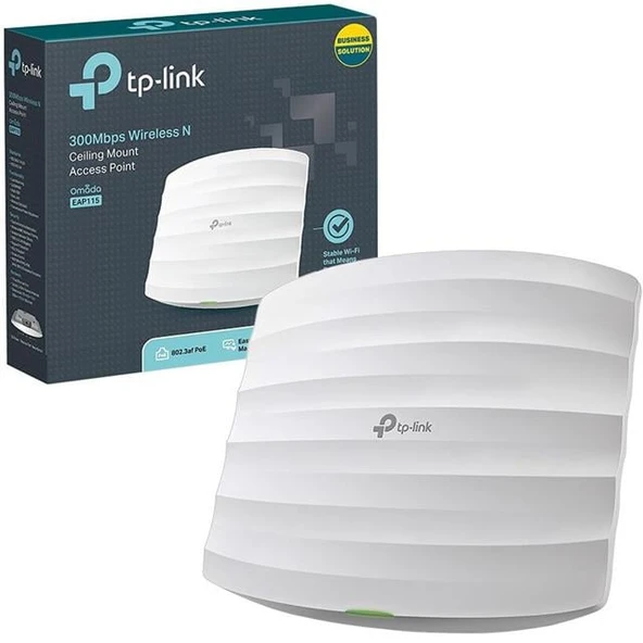 TP-Link EAP115 300 Mbps Kablosuz N Tavan Tipi Access Point - 3
