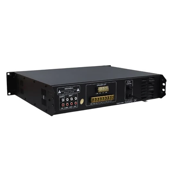 Westa WM-2250U 250 Watt 100 Volt USB-SD-Bluetooth 6 Bölgeli Trafolu Mixer Anfi - 3