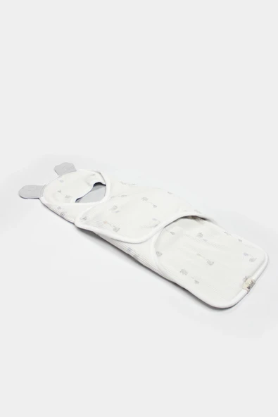 Bistyle Flying Elephant Organik Bel Destekli Kundak 75102 Ekru Gri