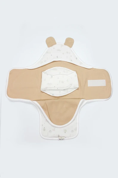 Bistyle Always Dream Organik Bel Destekli Kundak 75101 Ekru Gri Siyah - 6