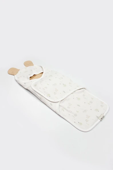 Bistyle Always Dream Organik Bel Destekli Kundak 75101 Ekru Gri Siyah