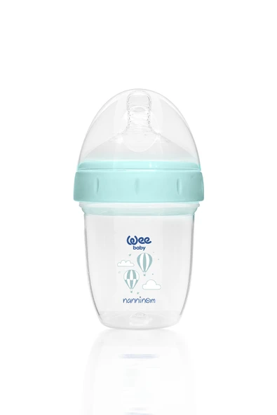 Wee Baby Nanninom Antikolik Geniş Ağızlı Biberon 150 ml - 1