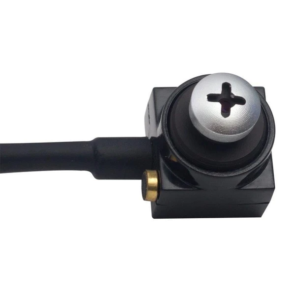 Powermaster PM-19312 3.6Mm 800 Tvl 1/4 Sensör Mikrofonlu Vida Tip Mini Kamera - 2