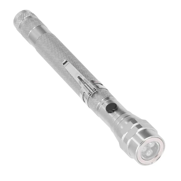 Powermaster MX-2808 Mıknatıslı 360 Derece Döner Başlıklı 3 Ledli Beyaz Işık El Feneri - 4