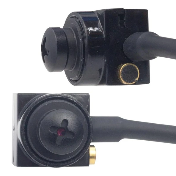 Hello HL-19311 800TVL 1/4 MT499 Sensör Mini Kamera Mikrofonlu 3.6Mm 1280X960P 19X15x15mm