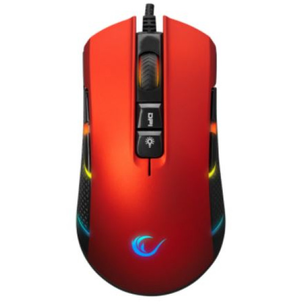 Rampage SMX-R600 Python Red 12400DPI Rgb Sağ ve Sol El Uyumlu Makrolu Oyuncu Mouse