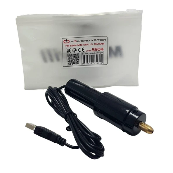 Powermaster PM-5504 Hassas USB Mini Drill El Matkabı - 3