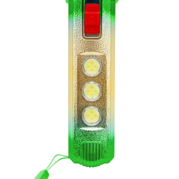 Powermaster TB33 1+3 Ledli İki Çalışma Modlu Şarjlı El Feneri - 3