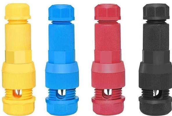 Powermaster PM-25898 Su Geçirmez 1 Pin Konnektör Karışık Renk ürün görseli 1