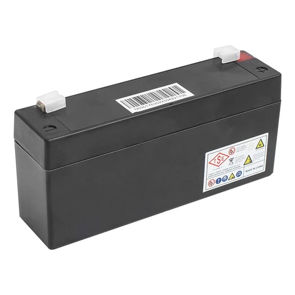 Orbus 6 Volt 3.2 Amper Akü ORB6-3.2 (125X33x60 Mm) - 2