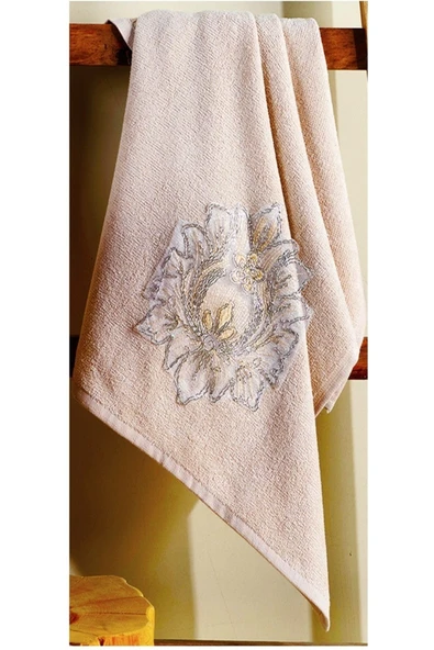 BAMİROSE 30X50 CM 3'LÜ GÜPÜRLÜ EL & MUTFAK & YÜZ ÇEYİZLİK HEDİYELİK HAVLU SETİ - 2