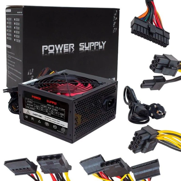 Powermaster PEAK-250W 250 Watt Peak PC Power Supply 12V 24 Pin - 2