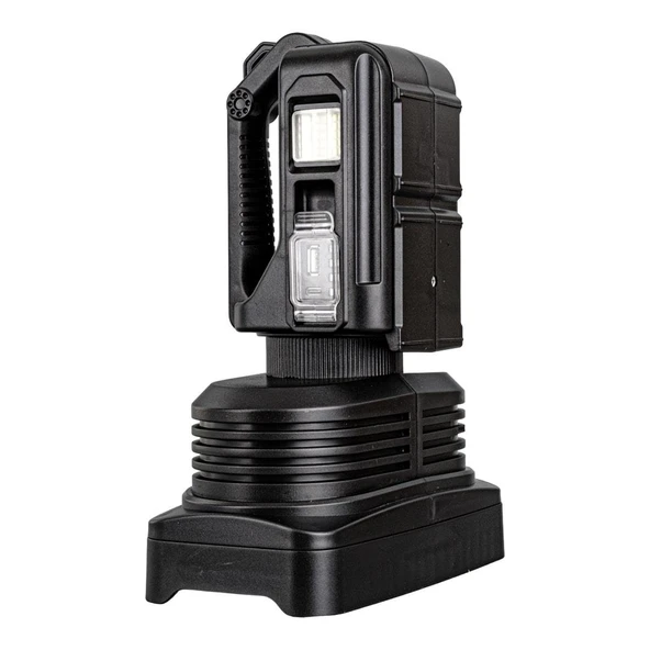 Powermaster W5123 Süper Parlak Battal Boy Pilli Şarjlı El Feneri - 4