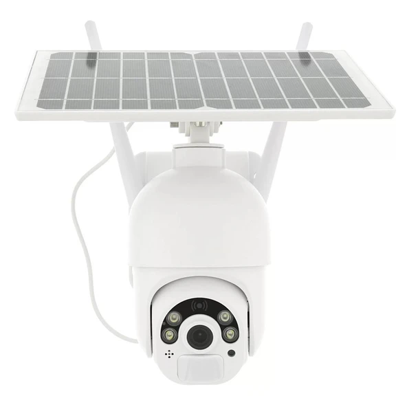 Powermaster PM-26195 Solar Güneş Panelli 2MP 1080P 4G Sim Kart Ubox Destekli Wifi Kamera - 2