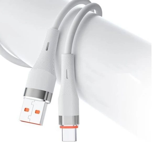 Powerway HC05 Örgülü 5 Amper USB TO Type- C 1 Metre Şarj Data Kablosu - 2