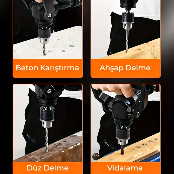 Powermaster PM-26255 Üniversal Matkap Açı Ayarlama Kiti - 4