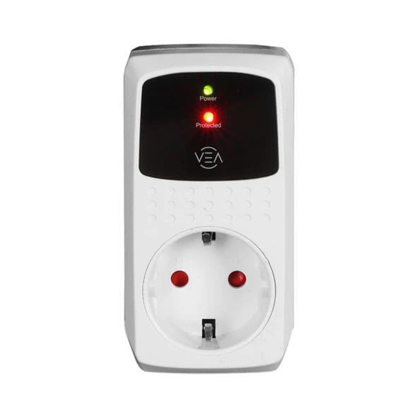 Vea VE-25532 16A 4000W Tekli Akım Korumalı Priz Aşırı Yüksek Gerilim - 2