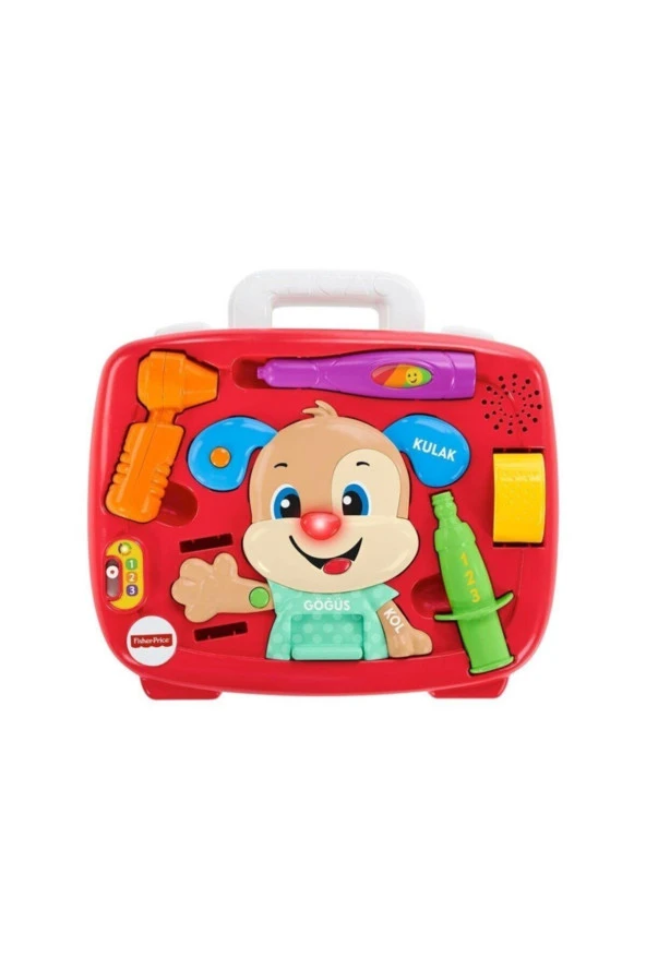 Fisher-Price Eğlen & Öğren Yaşa Göre Gelişim Köpekçik Doktorda (Türkçe ve İngilizce) Doktor Seti - 2
