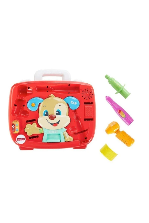 Fisher-Price Eğlen & Öğren Yaşa Göre Gelişim Köpekçik Doktorda (Türkçe ve İngilizce) Doktor Seti - 3