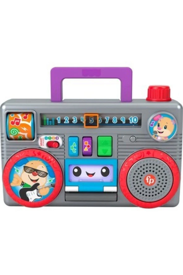 Fisher-Price Eğlen ve Öğren Müzik Kutusu Türkçe Konuşan Aktivite Oyuncağı