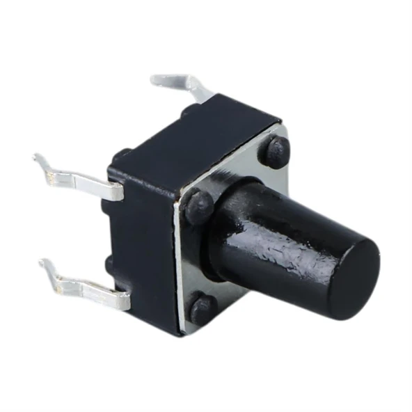 Tact Switch (C-9 Buton) 6X6x5mm (Ic-200) - Resim 2