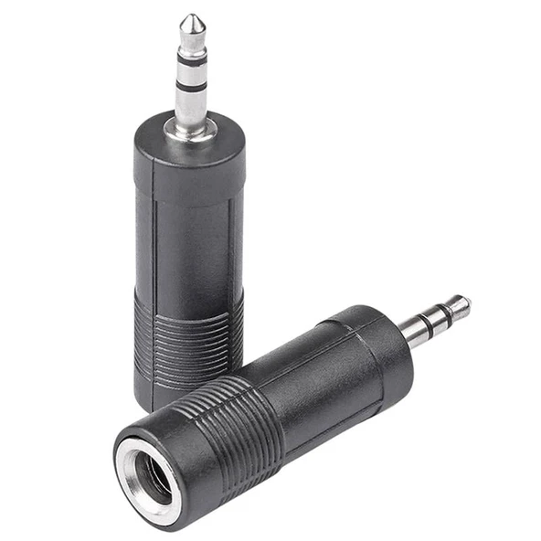 Powermaster 3.5 Mm Stereo Erkek - 6.3 Mm Stereo Dişi Jack ürün görseli 1