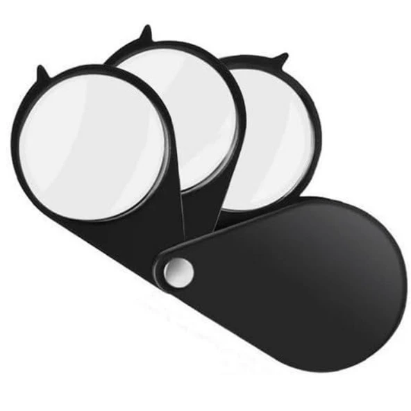 Powermaster PM-6585 Katlanır 3'Lü 30 Mm Cep Büyüteç