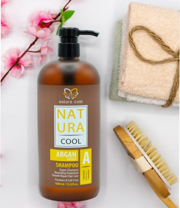 Natura Cool Argan Saç Bakım Şampuanı 1000 ml.