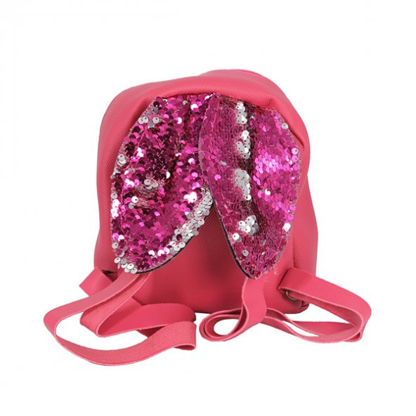 Pullu Tavşan Çanta Pembe - 2