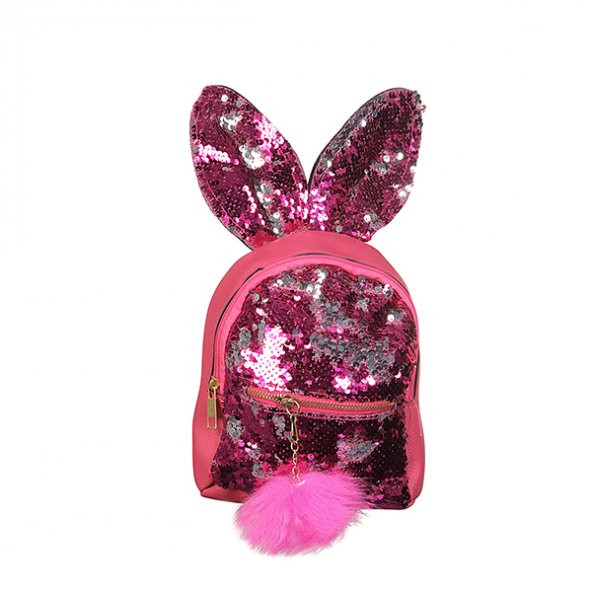 Pullu Tavşan Çanta Pembe - 3
