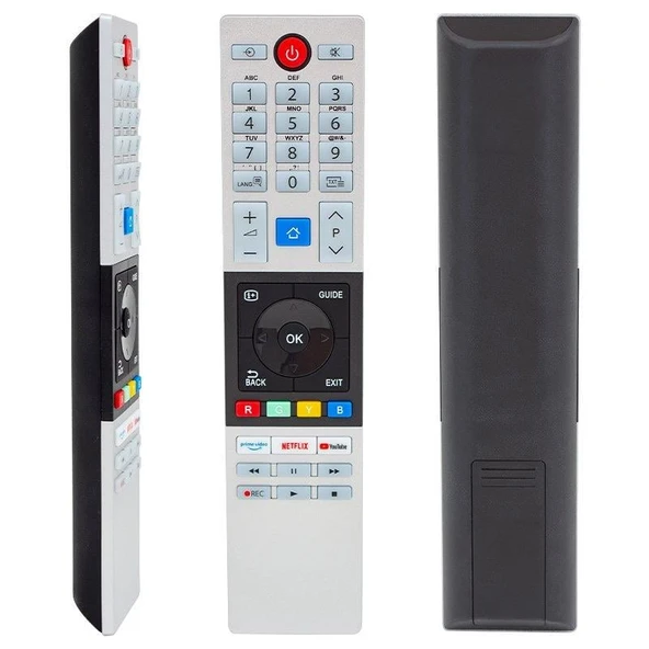 Toshiba CT-8543 Netflix - Prime Video - Youtube Tv Tuşlu Lcd - Led Tv Kumanda - 1