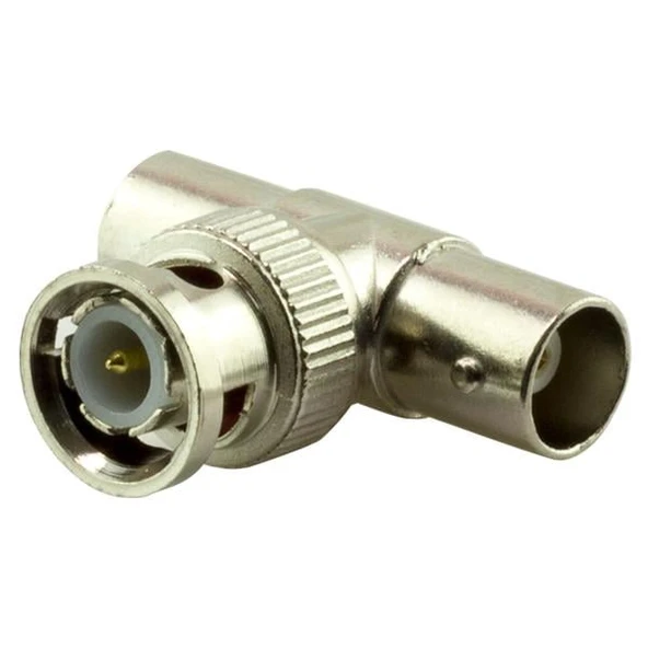 Bnc T Konnektör Erkek/Dişi/Dişi ürün görseli 1