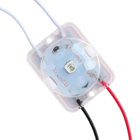 Powermaster Parlak Yanıp Sönen 24 Volt 1.5 Watt RGB Cob Modül Led ürün görseli 1