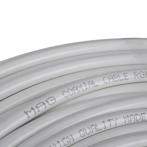 Mag RG6-U4 Plus Trishield Anten Kablosu 100 Metre - 3