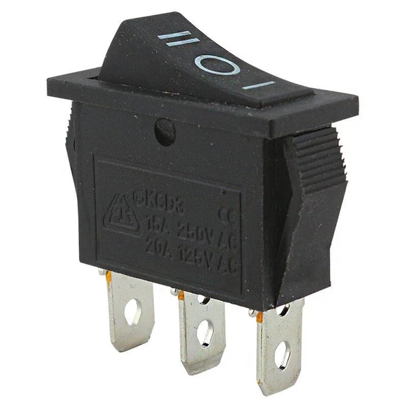 Powermaster Tekli İnce Işıksız İki Konumlu Anahtar (IC-114)