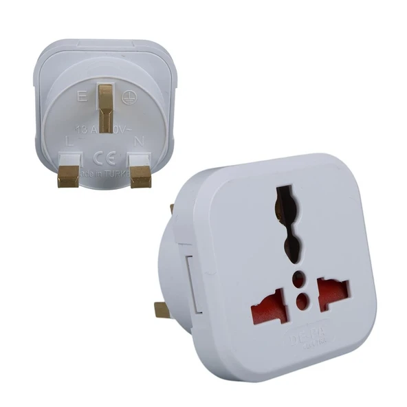 De-Pa 11008-UK İngiliz Fiş Tersi Çok Amaçlı Fiş ürün görseli 1