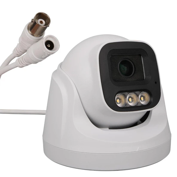 Plato PL-25273 2 MP Color Vu 3.6 Mm 2 Atom Led Plastik Kasa AHD Dome Kamera ürün görseli 1