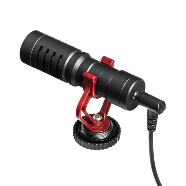 Haiki HK-403 Rüzgar Engelleyici Süngerli Kardiyot Kondenser Mikrofon - 2