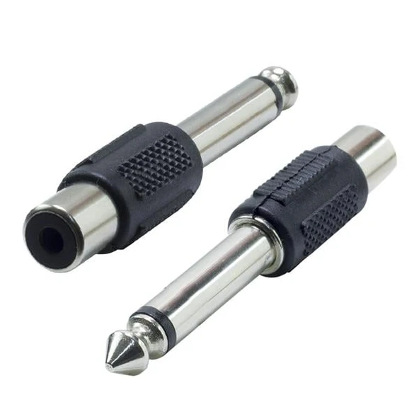 POWERMASTER PM-4221 6.3 Mm Mono Erkek - 1 Tos Dişi Çevirici Jack ürün görseli 1