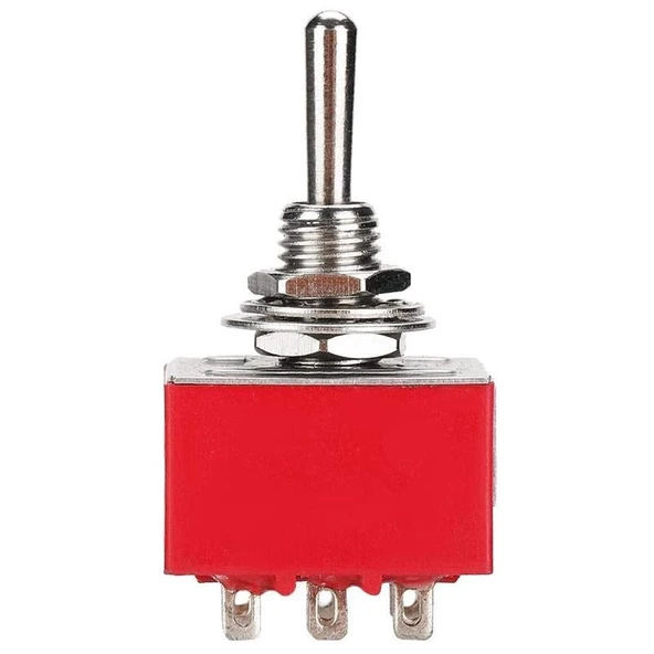 IC-148B 9 Pin On-Off Ø6mm Toggle Switch MTS-303 - 7