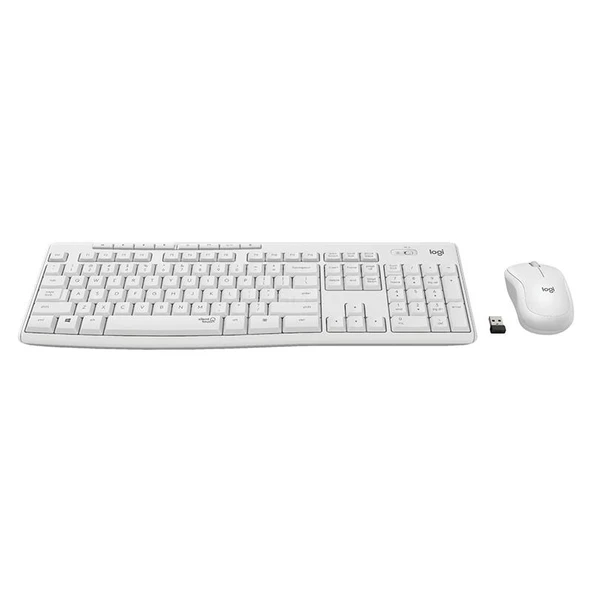 Logitech MK295 Q Tr Beyaz Kablosuz Klavye Mouse Set - 3
